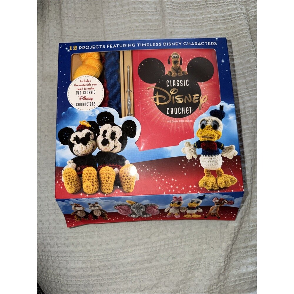 DISNEY CLASSIC CROCHET KIT ~ New In Box